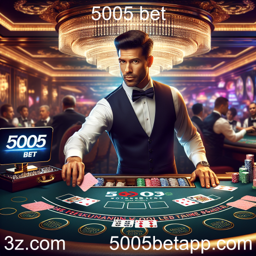 Viva a Emoção do Live Casino na 5005 Bet